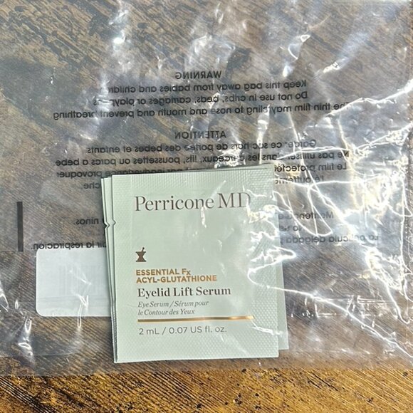 Perricone MD Essential Fx Eyelid Lift Serum Bundle | 5 pack Travel Size - Picture 6 of 6